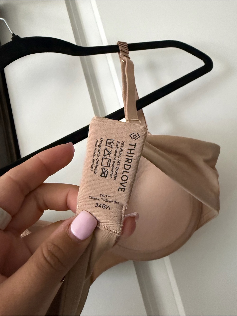 ThirdLove Light Nude T-Shirt Bra - Picture 3 of 3
